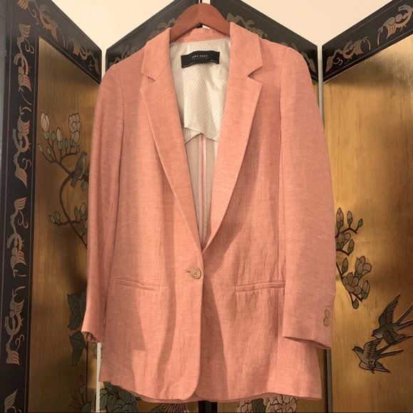 salmon blazer